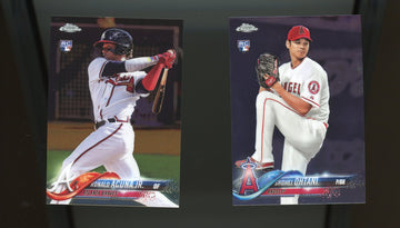 2018 Topps Chrome Baseball Complete Set (200) Ohtani Acuna