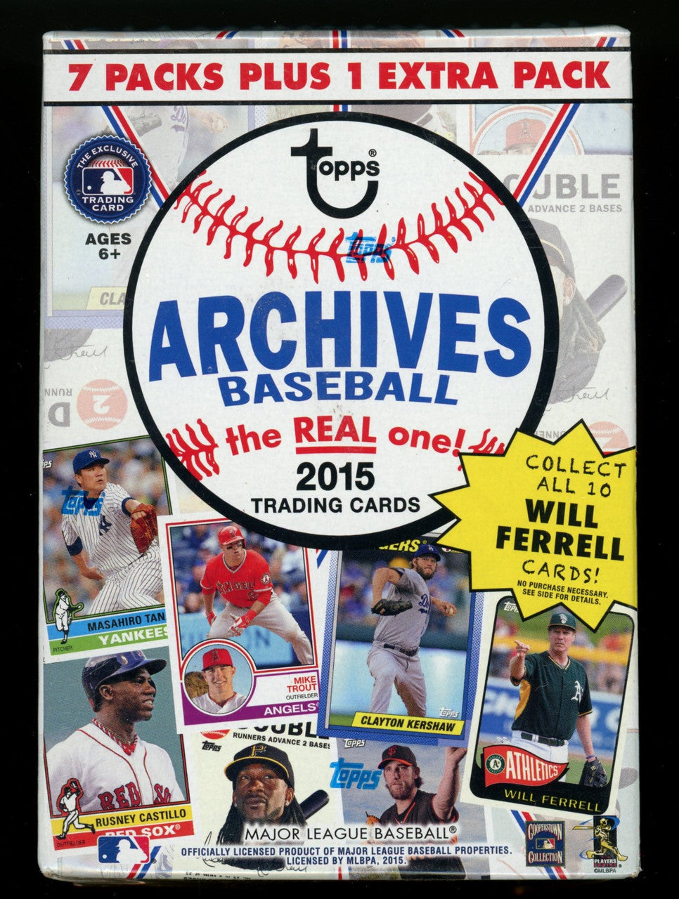 2015 Topps Archives Baseball Blaster Box Factory Sealed