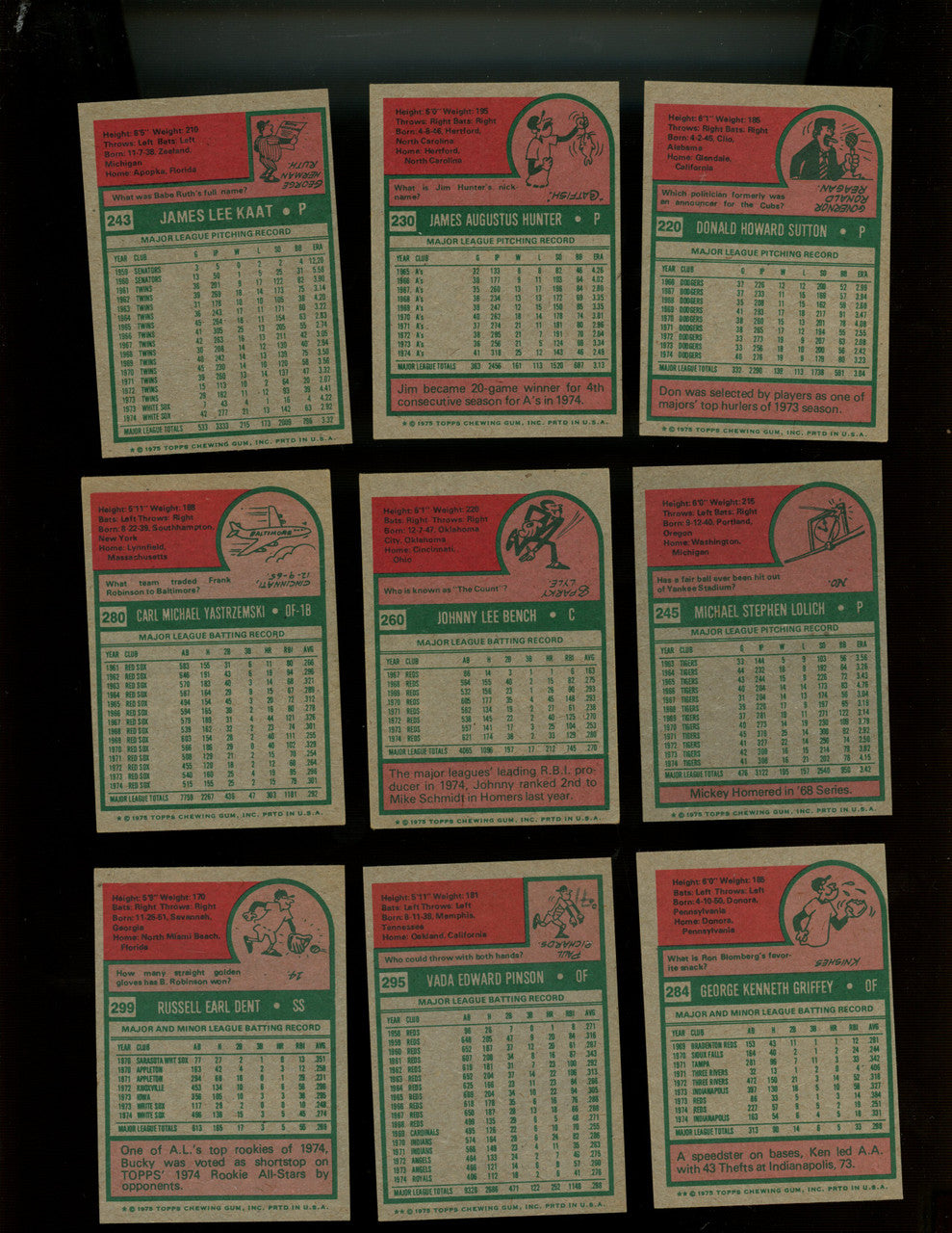 1975 Topps Mini Baseball Complete Set (660) EX-MT Overall Brett Yount