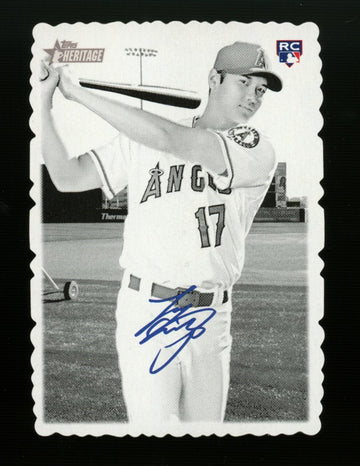 2018 Topps Heritage Deckle Edge High Complete Set (30) Shohei Ohtani