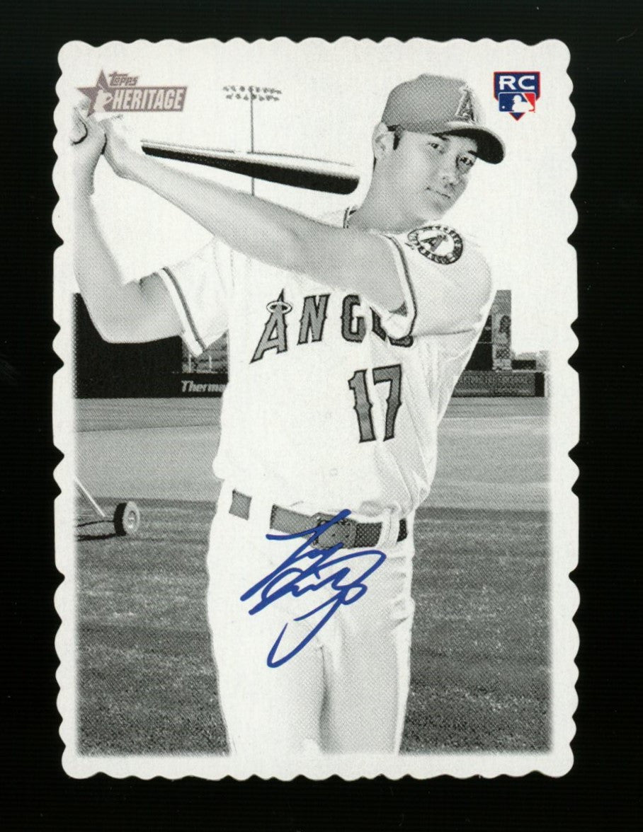 2018 Topps Heritage Deckle Edge High Complete Set (30) Shohei Ohtani