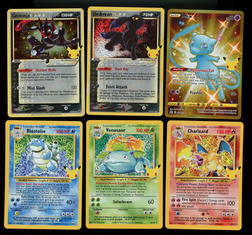 2021 Pokemon Celebrations 25th Anniversary Complete Set 50/50 + 16 Promos LP-NM