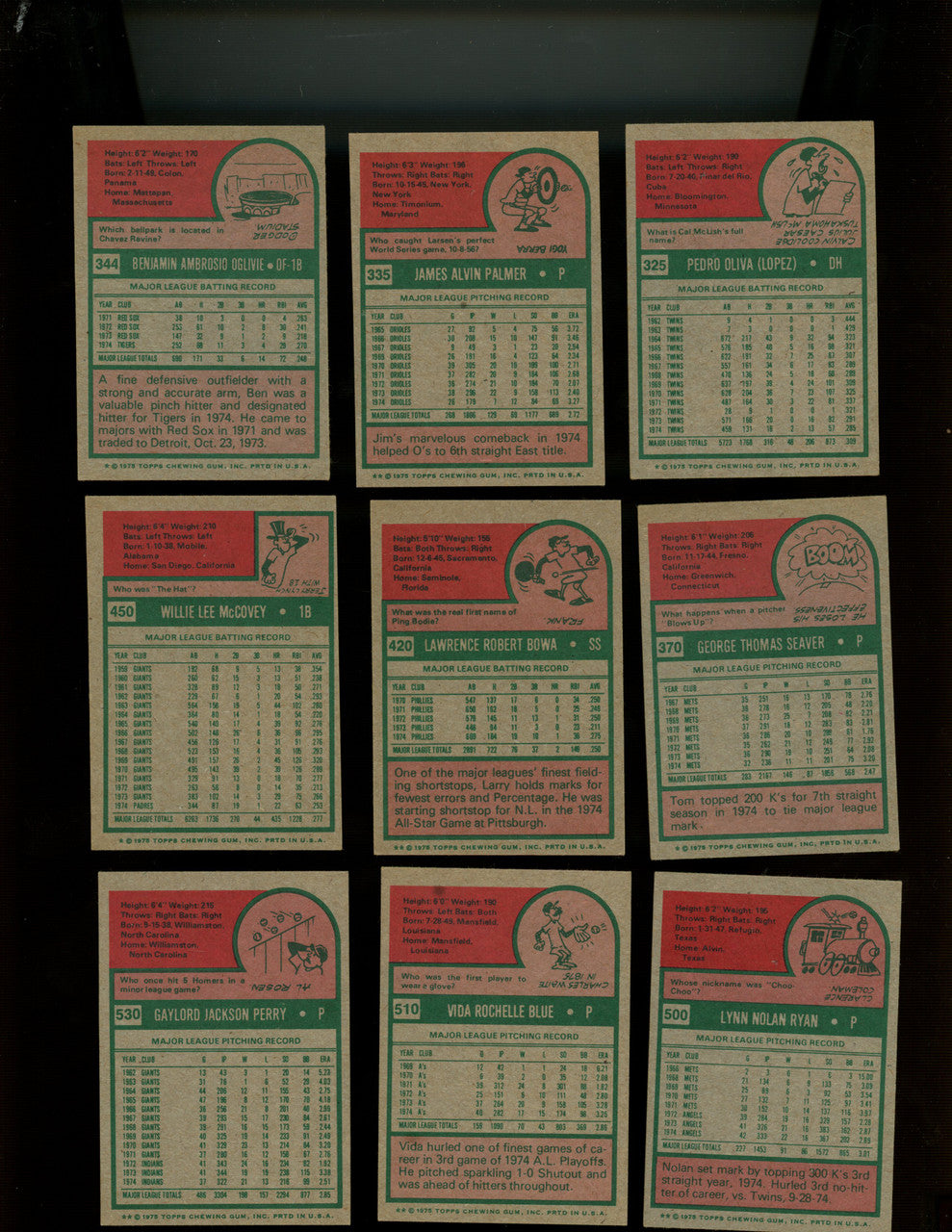 1975 Topps Mini Baseball Complete Set (660) EX-MT Overall Brett Yount