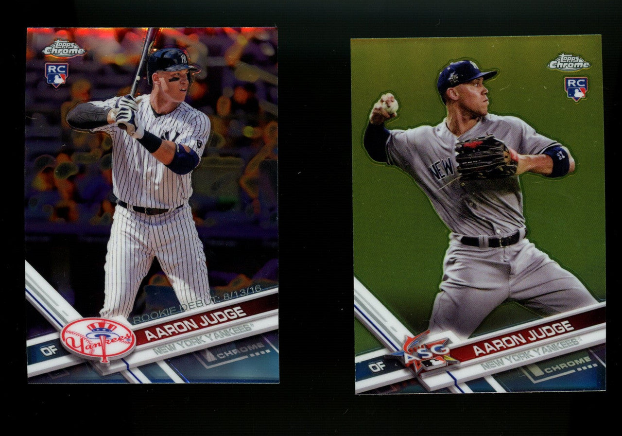 2017 Topps Chrome Update Baseball Complete Set (100) Aaron Judge