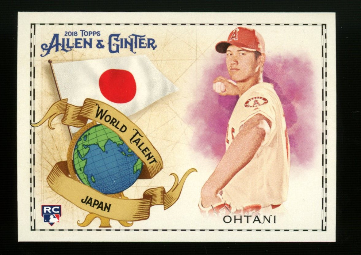 2018 Topps Allen & Ginter Baseball World Talent Complete Set (50) Ohtani Acuna