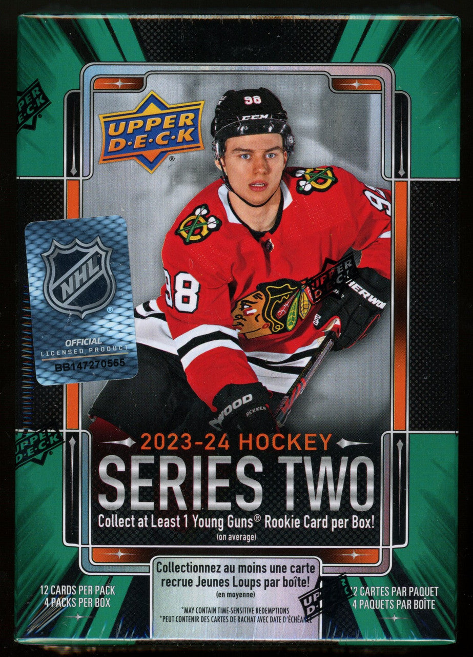 2023/24 Upper Deck Series 2 Hockey Blaster Box