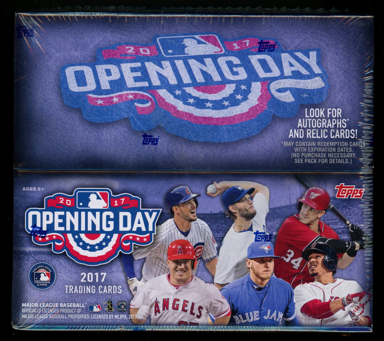 2017 Topps Opening Day Baseball Hobby Box Factory Sealed