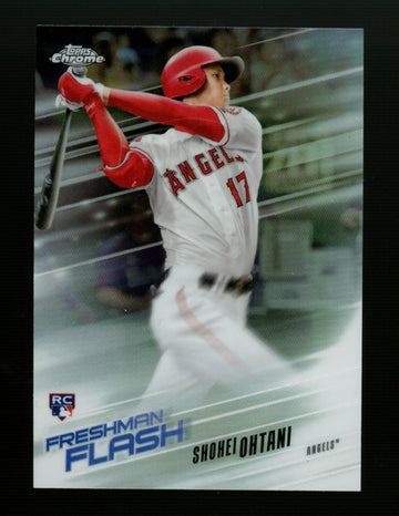 2018 Topps Chrome Baseball Freshman Flash Complete Set (15) Shohei Ohtani