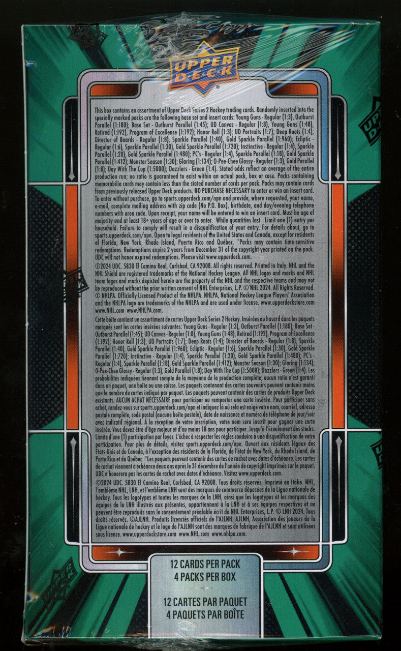 2023/24 Upper Deck Series 2 Hockey Blaster Box