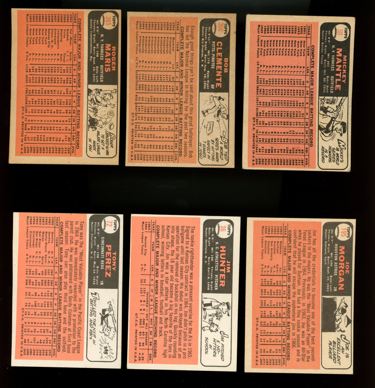 1966 Topps Baseball Complete Set (598) w/ Graded Overall VG-VG/EX
