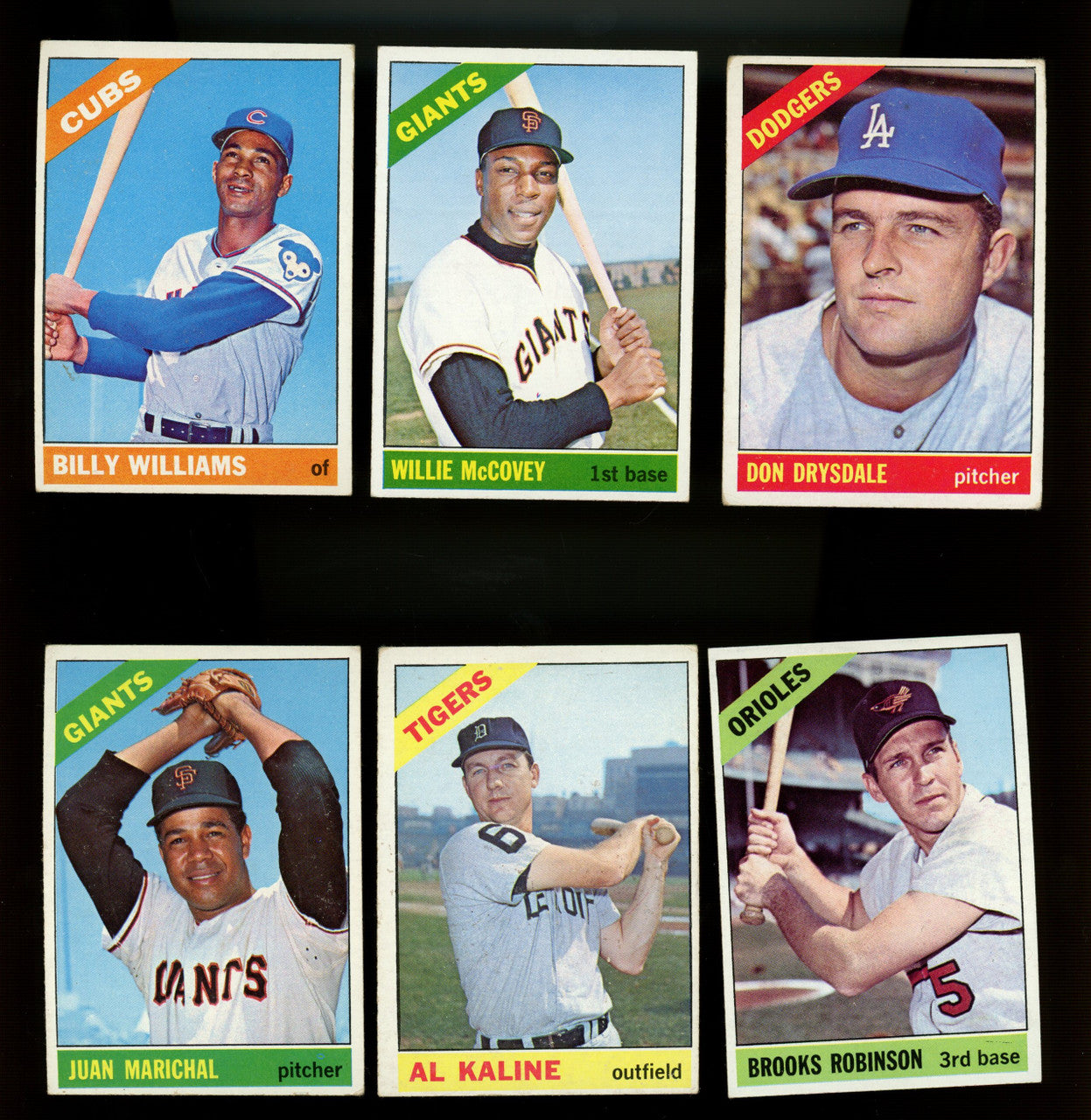 1966 Topps Baseball Complete Set (598) w/ Graded Overall VG-VG/EX