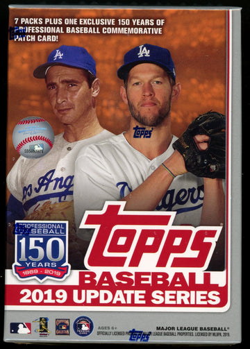 2019 Topps Update Baseball Blaster Box Factory Sealed