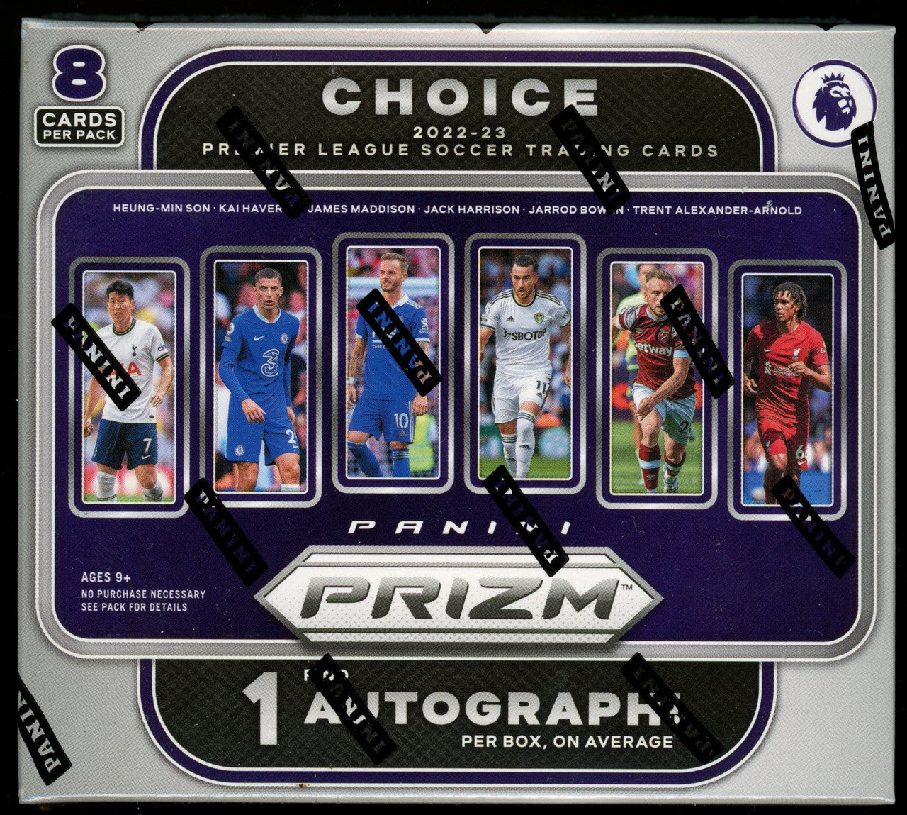 2022/23 Panini Prizm EPL Premier League Choice Soccer Box
