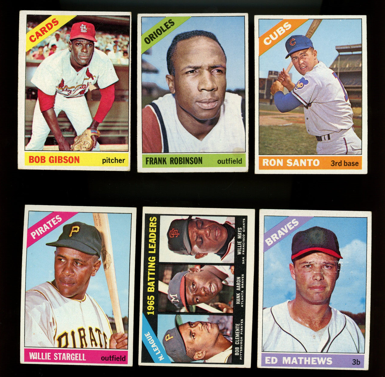 1966 Topps Baseball Complete Set (598) w/ Graded Overall VG-VG/EX