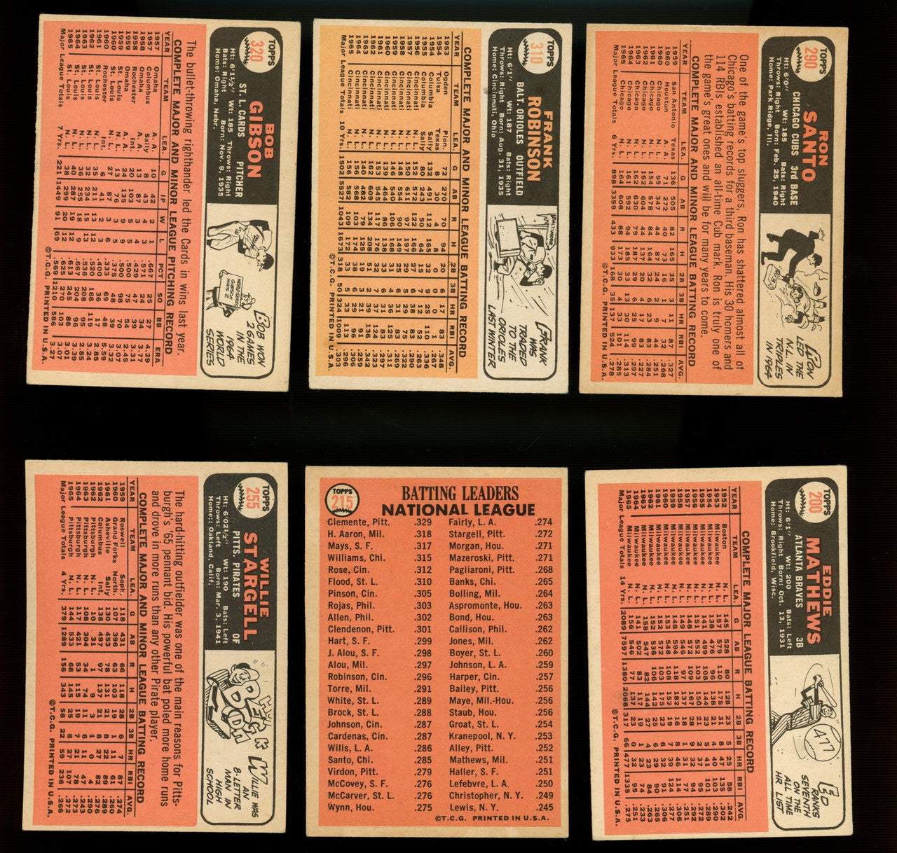 1966 Topps Baseball Complete Set (598) w/ Graded Overall VG-VG/EX