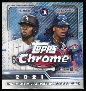 2021 Topps Chrome Baseball Mega Box