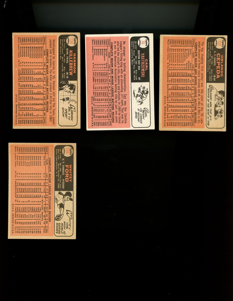 1966 Topps Baseball Complete Set (598) w/ Graded Overall VG-VG/EX