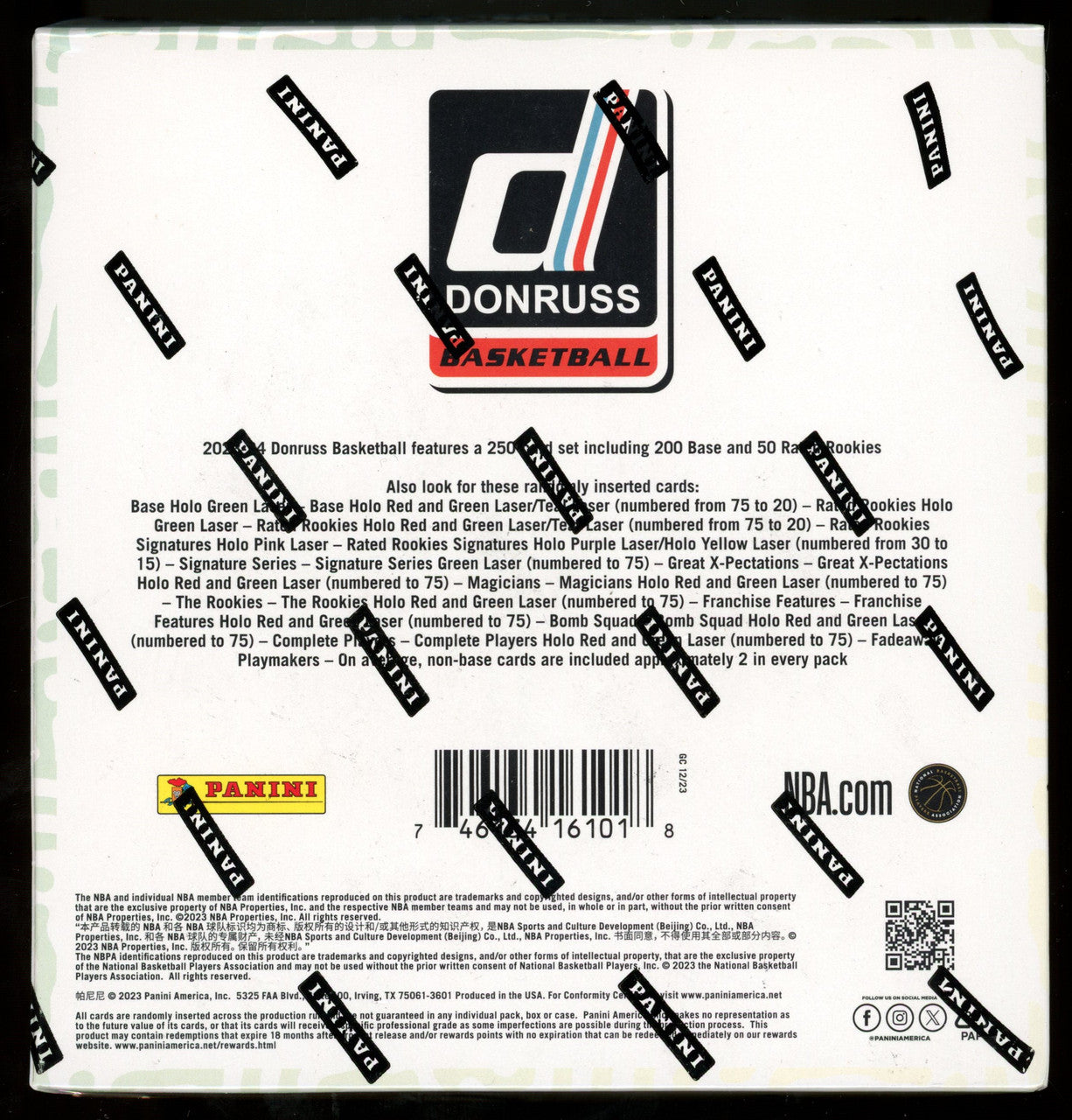 2023/24 Panini Donruss Basketball Mega Box