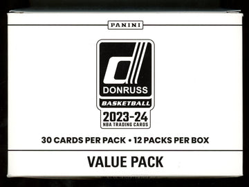 2023/24 Donruss Basketball Jumbo Value Pack Box