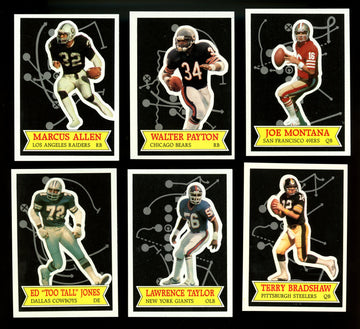 1984 Topps NFL Stars Collector's Edition Football Complete Set (30/30)