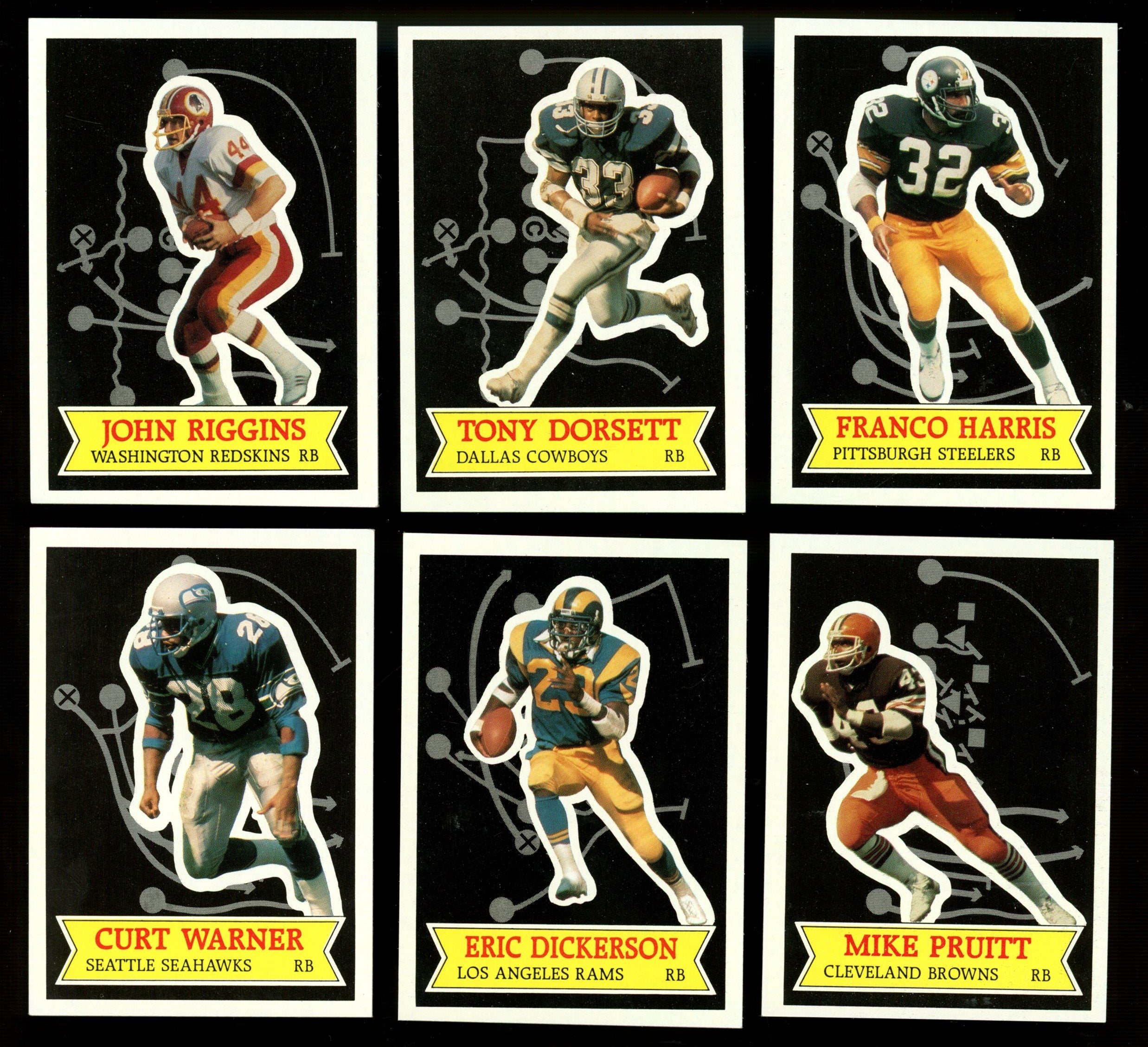1984 Topps NFL Stars Collector's Edition Football Complete Set (30/30)