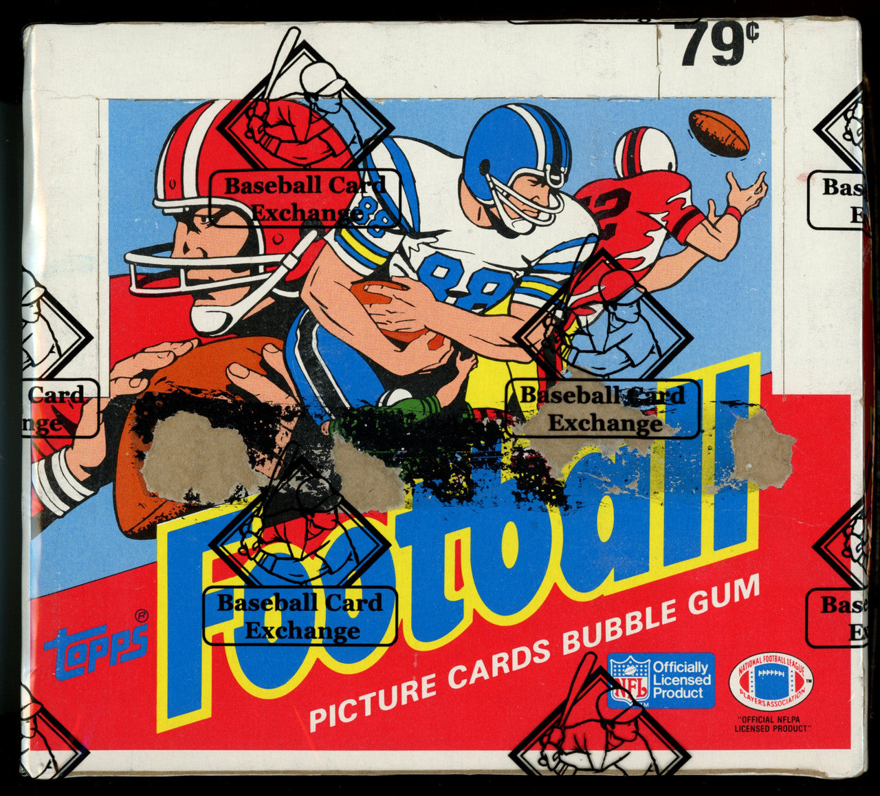 1988 Topps Football Cello Box w/ Bo Jackson On Top 1 Pack BBCE Wrapped Sealed