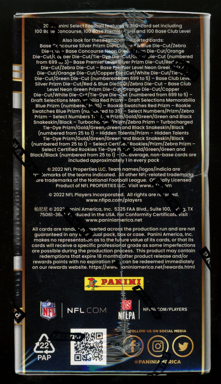2021 Panini Select Football Blaster Box