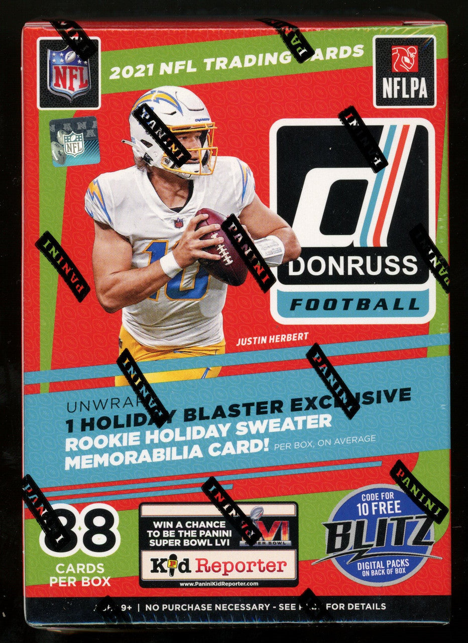2021 Panini Donruss Football Holiday Blaster Box