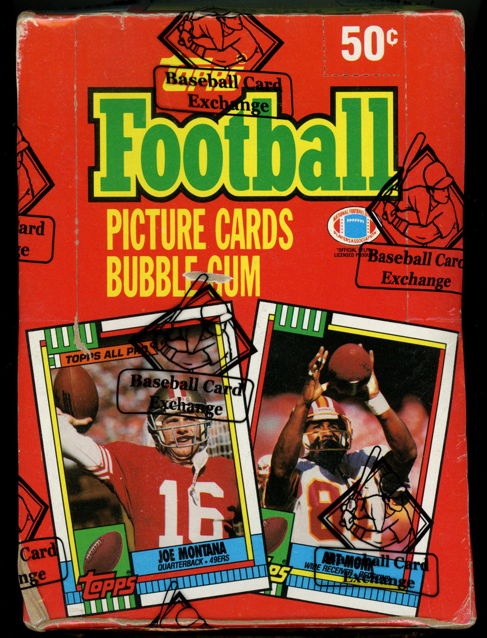 1990 Topps Football Wax Box BBCE Wrapped and Sealed