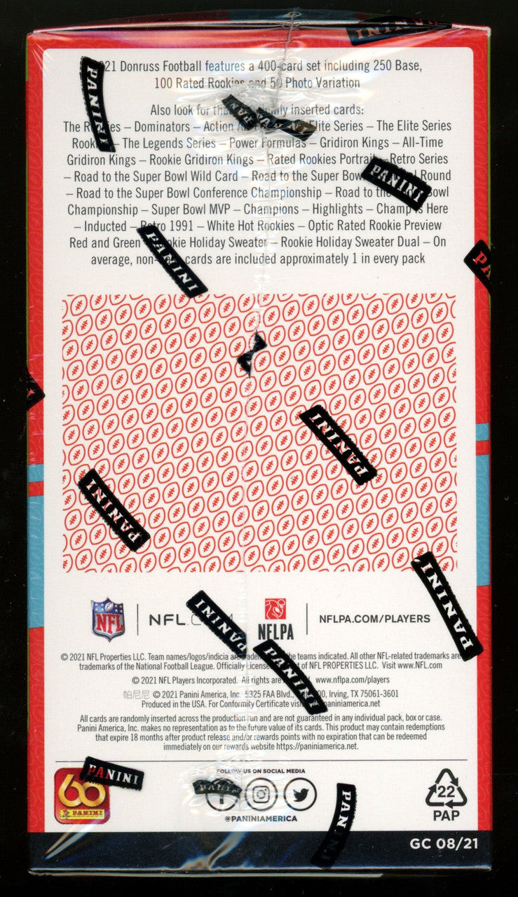 2021 Panini Donruss Football Holiday Blaster Box