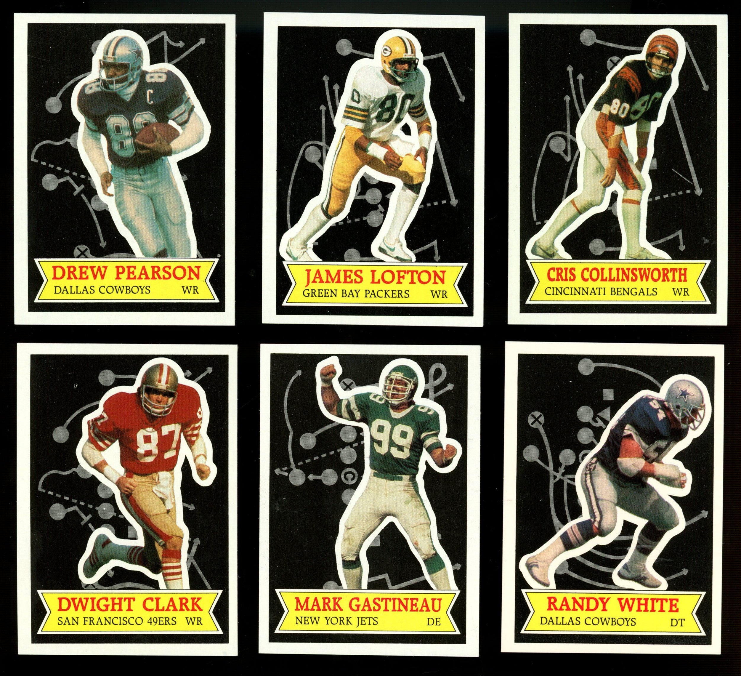 1984 Topps NFL Stars Collector's Edition Football Complete Set (30/30)