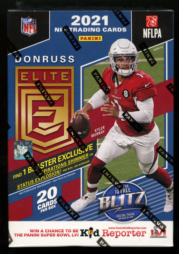 2021 Panini Donruss Elite Football Blaster Box