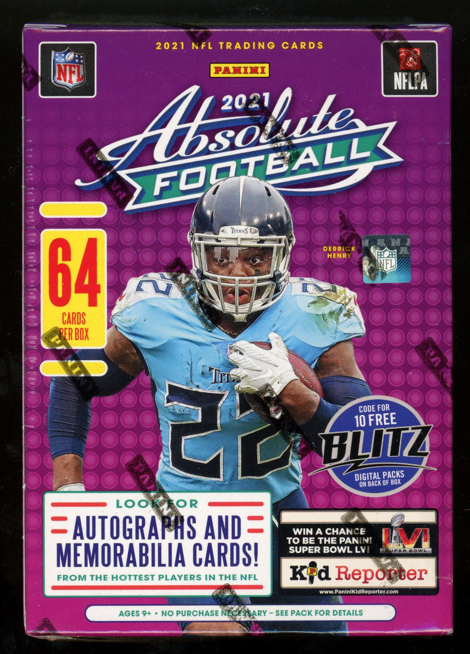 2021 Panini Absolute Football Blaster Box