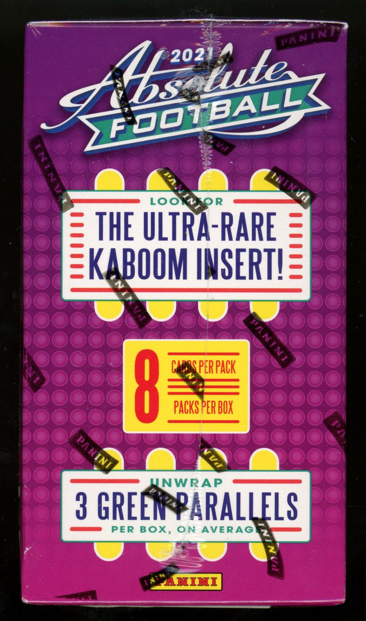 2021 Panini Absolute Football Blaster Box