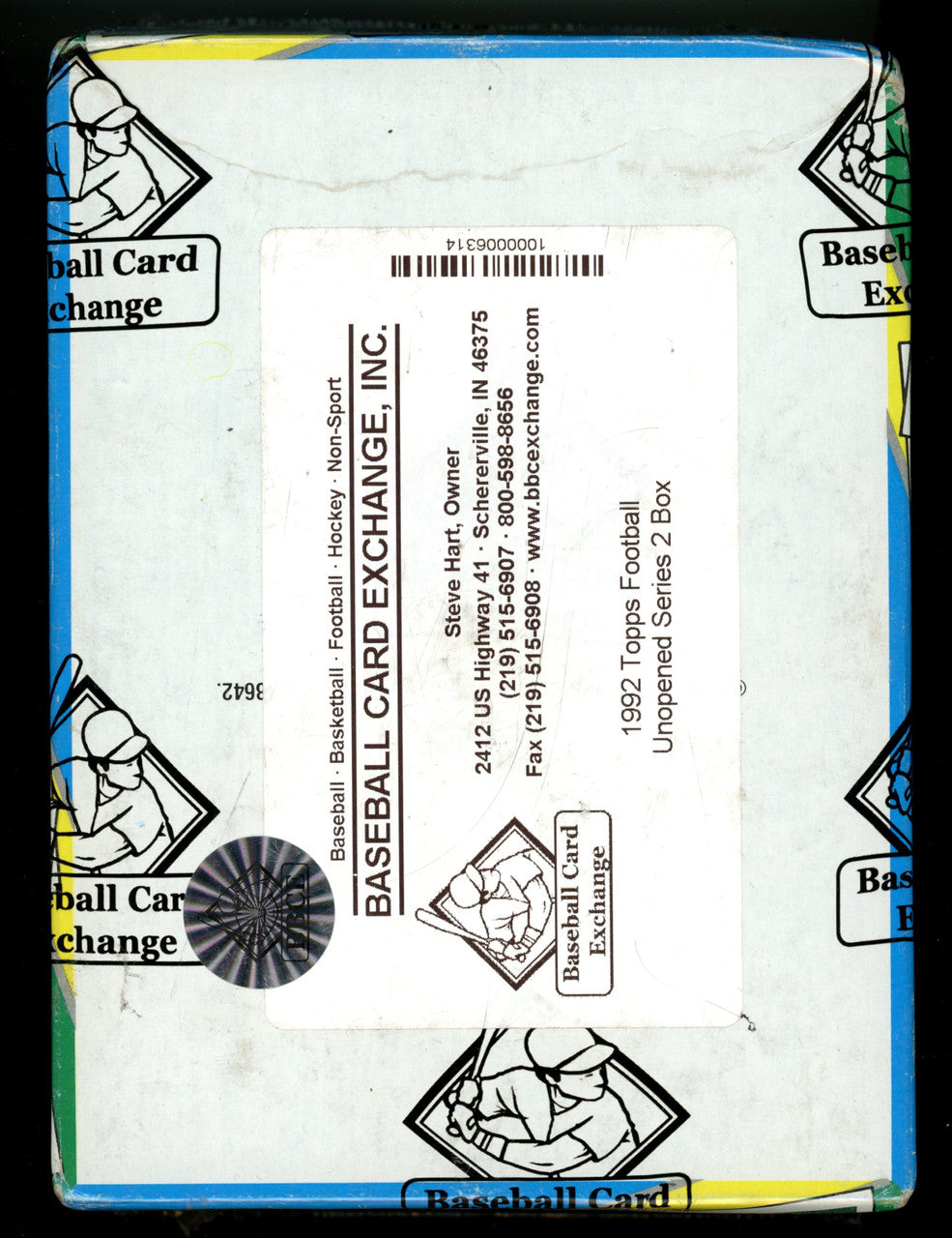 1992 Topps Football Series 2 Box BBCE Wrapped and Sealed