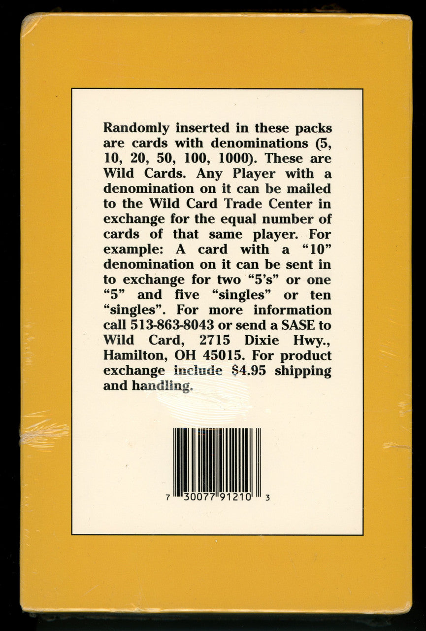 1991 Wild Card Football Premier Edition Box Factory Sealed