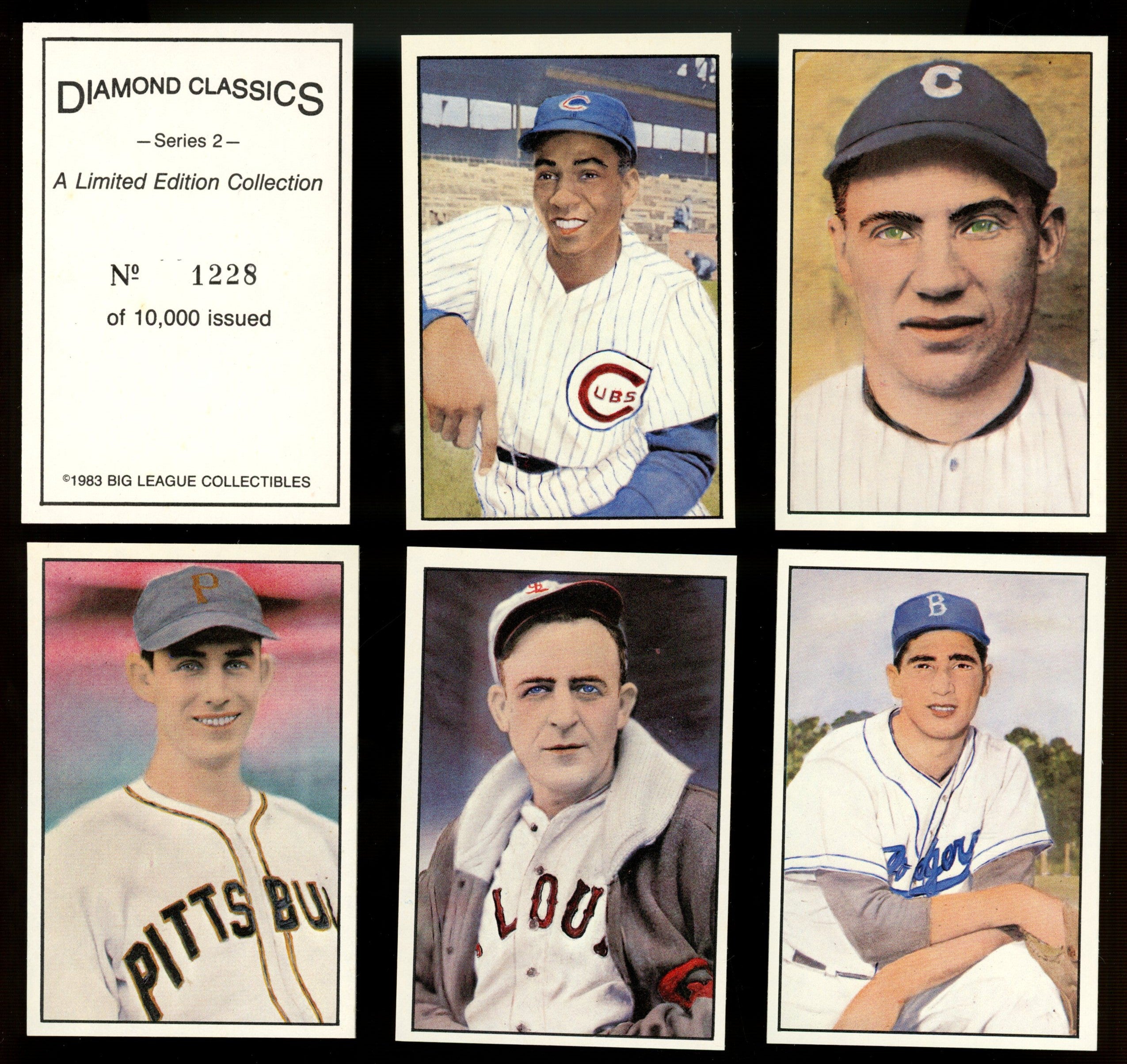 1983 Big League Collectibles Diamond Classics Series 2 Complete Set (55/55)