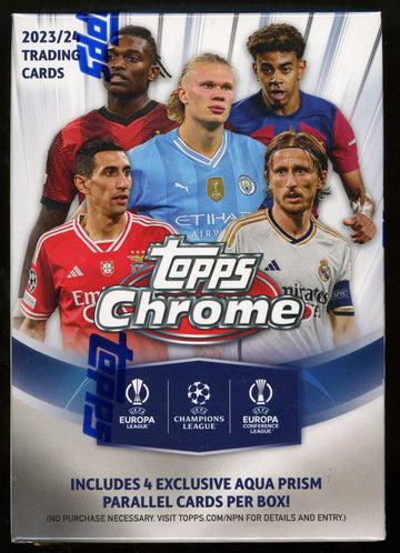 2023/24 Topps Chrome UEFA CC Soccer Blaster Box