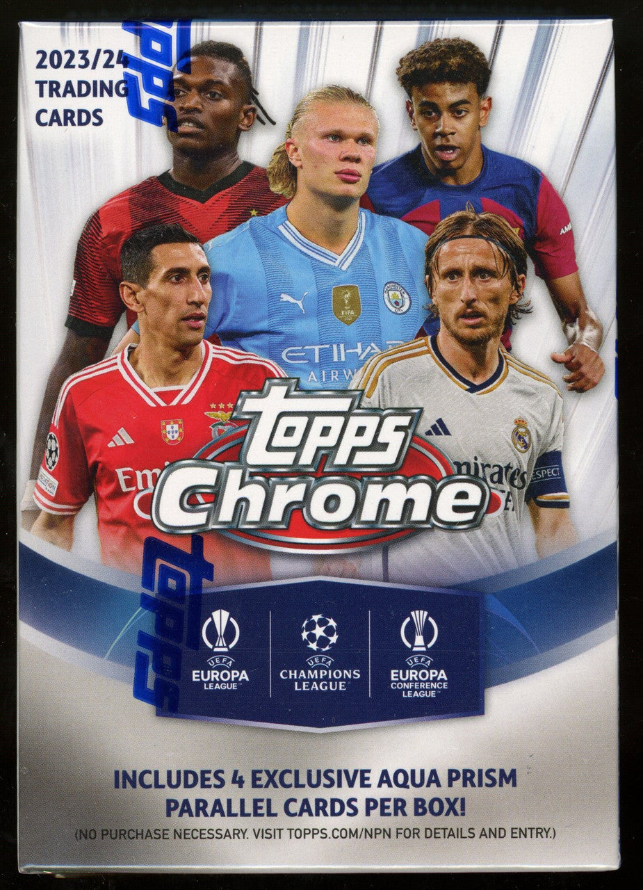 2023/24 Topps Chrome UEFA CC Soccer Blaster Box
