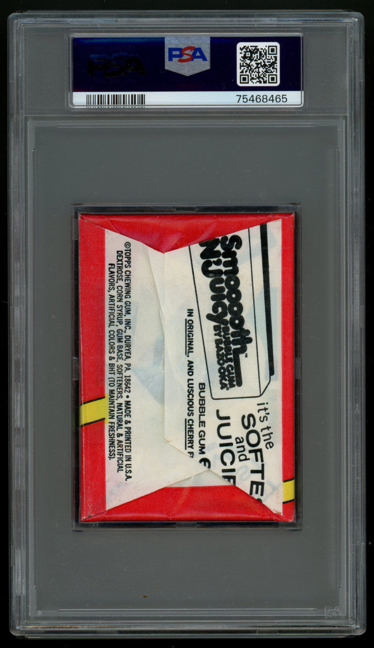 1978 Topps Baseball Wax Pack PSA 8