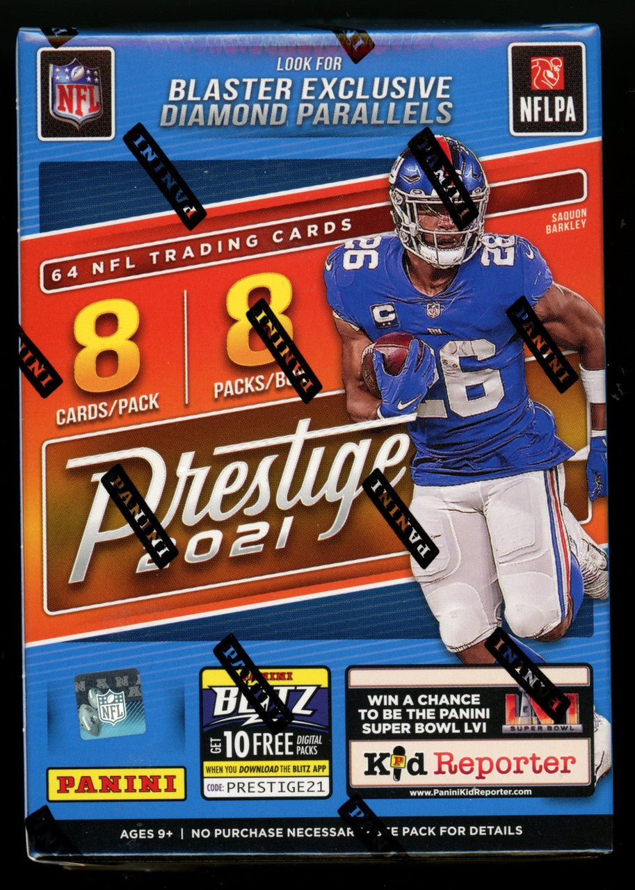 2021 Panini Prestige Football Blaster Box Factory Sealed