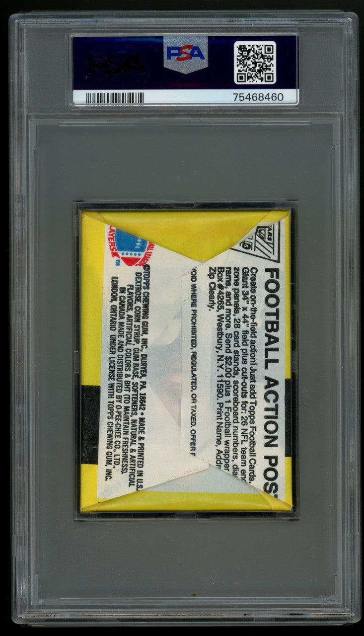1976 Topps Football Wax Pack PSA 7 (460)
