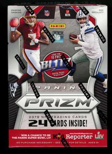 2019 Panini Prizm Football Blaster Box Factory Sealed