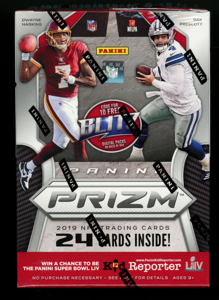 2019 Panini Prizm Football Blaster Box Factory Sealed