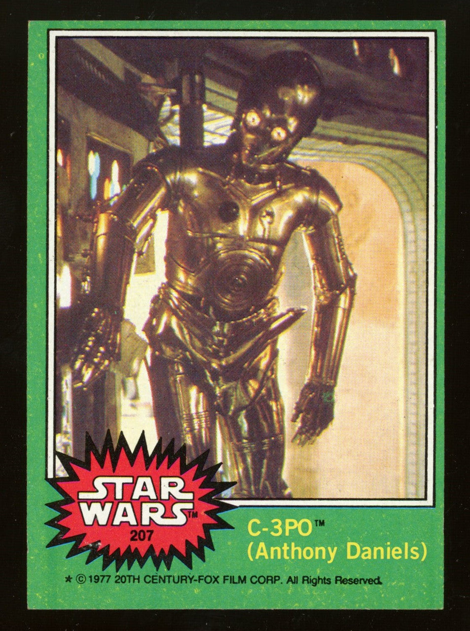 1977 Topps Star Wars Series 4 Complete Set 199-264 + Stickers (11) C-3PO Error