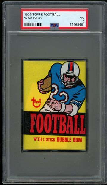 1976 Topps Football Wax Pack PSA 7 (461)