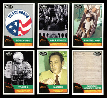 2010 Topps Heritage Baseball Flashbacks & News Complete Sets (10/10) & (10/10)