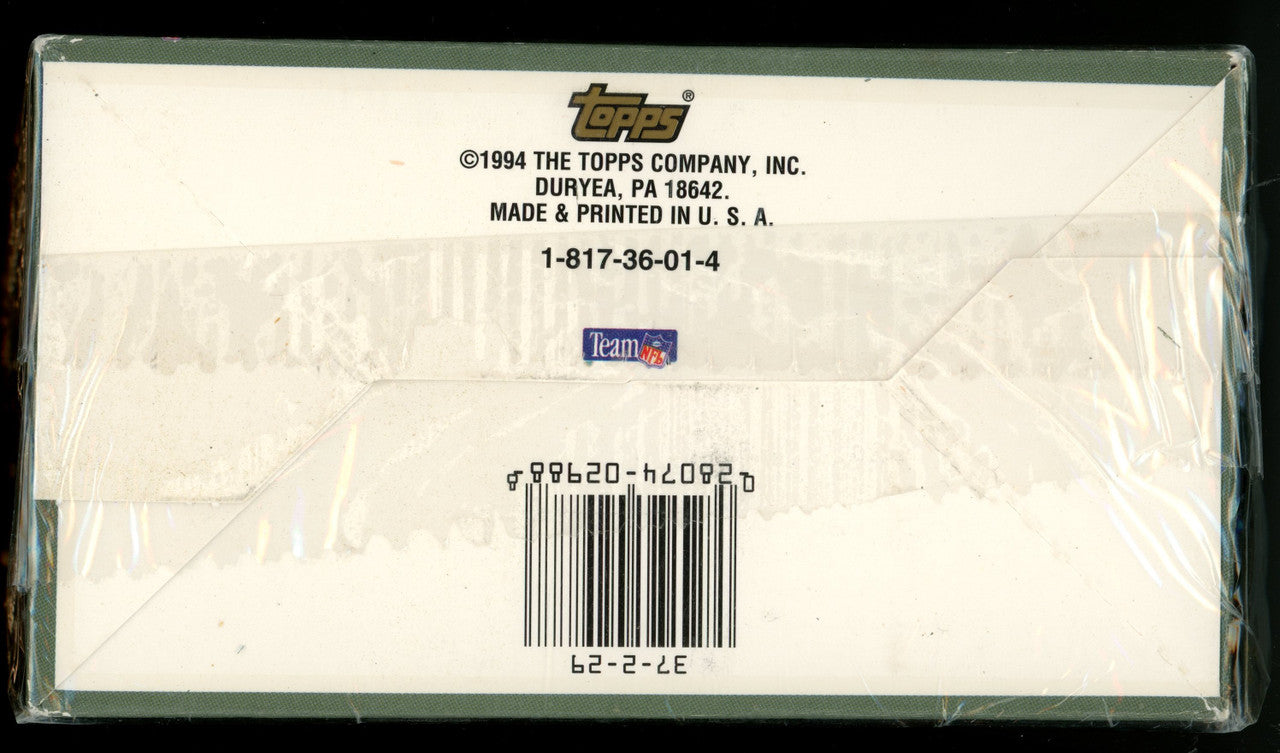 1994 Topps Archives Football Jumbo 20 Pack Box Factory Sealed