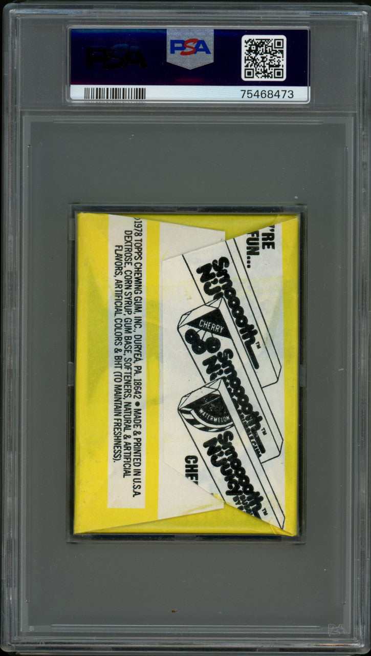 1979 Topps Baseball Wax Pack PSA 8 (473)