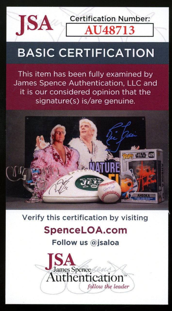 1983 English's Salutes Cal Ripken Jr. Disc Signed Autographed JSA
